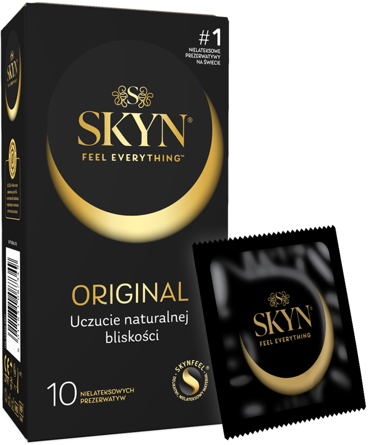 SKYN Original prezerwatywy nielateksowe, 10 szt.