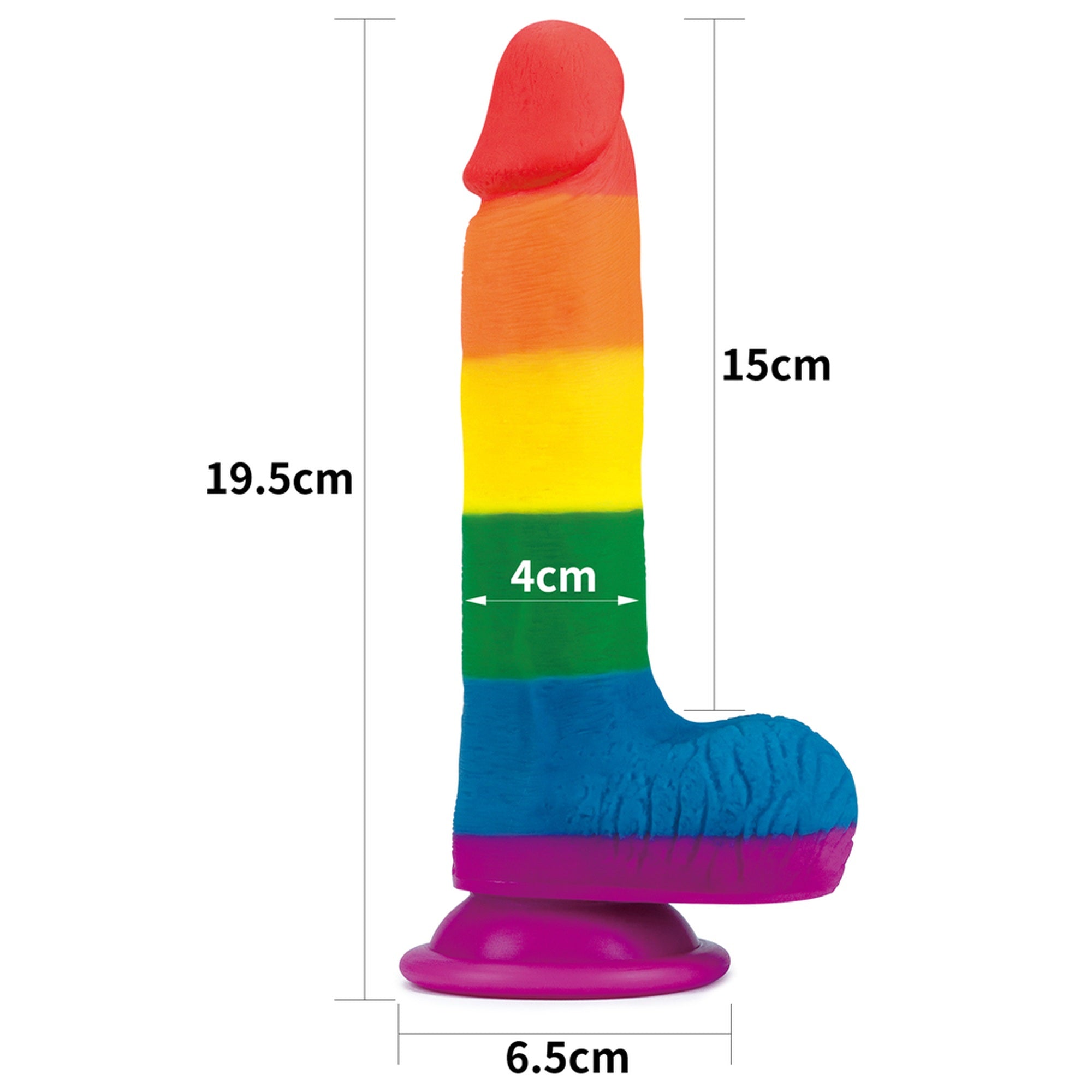 Lovetoy Prider dildo 7.5"