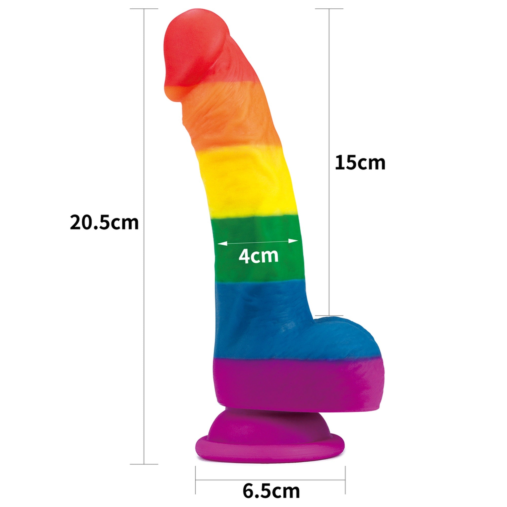 Lovetoy Prider dildo 8"