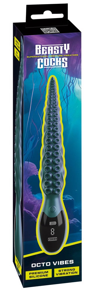 Oryginalne opakowanie wibratora Beasty Cocks Octo Vibes