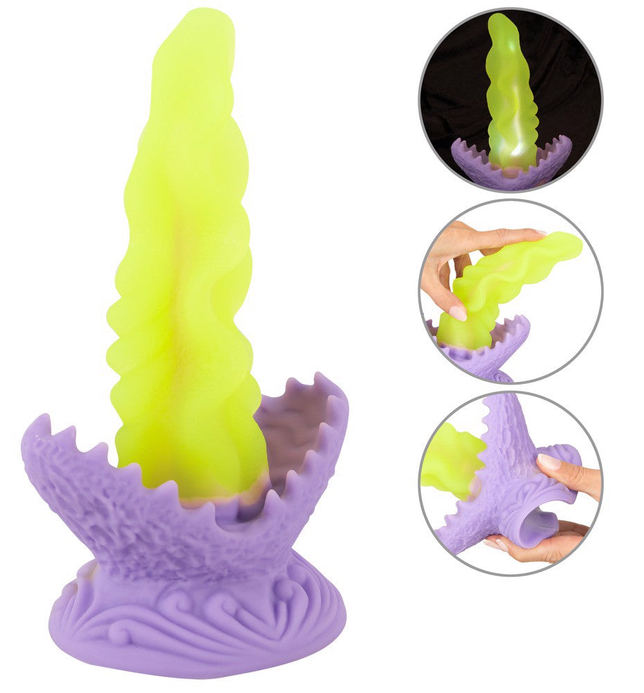 Beasty Cocks Passion Plant świecące dildo 22cm