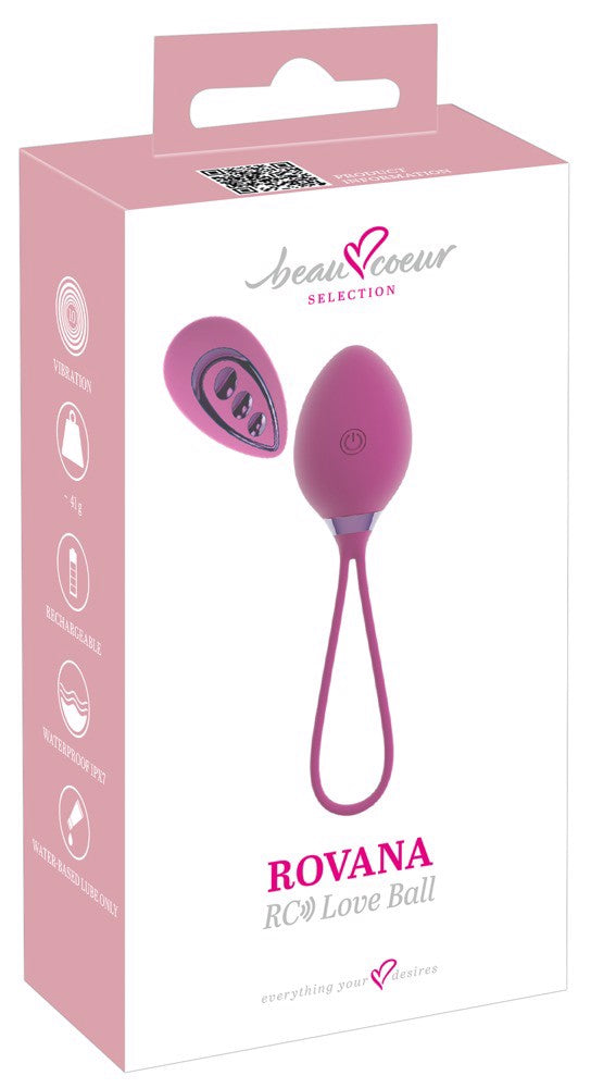 Beau Coeur Rovana RC Love Ball - kulki gejszy z pilotem