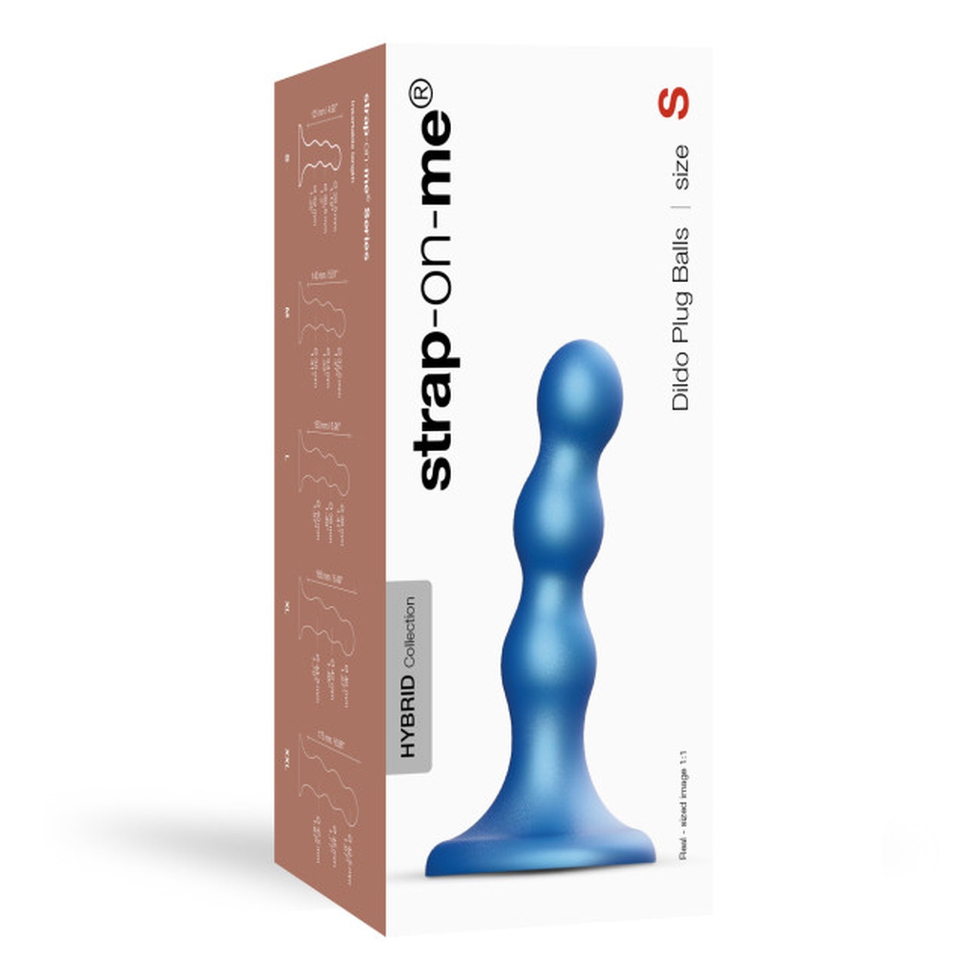 Dildo Plug Balls 12,5 cm