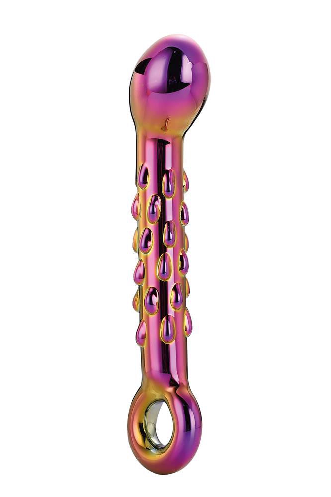 Szklane dildo Dream Toys Glamour Glass Ribbed G-Spot 18cm