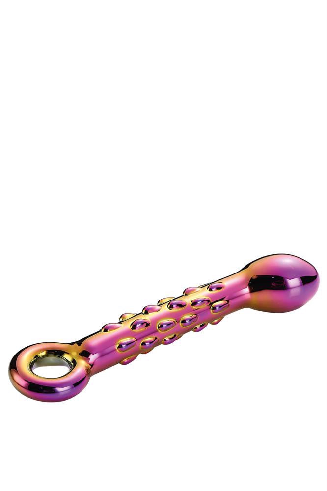 Szklane dildo Dream Toys Glamour Glass Ribbed G-Spot 18cm
