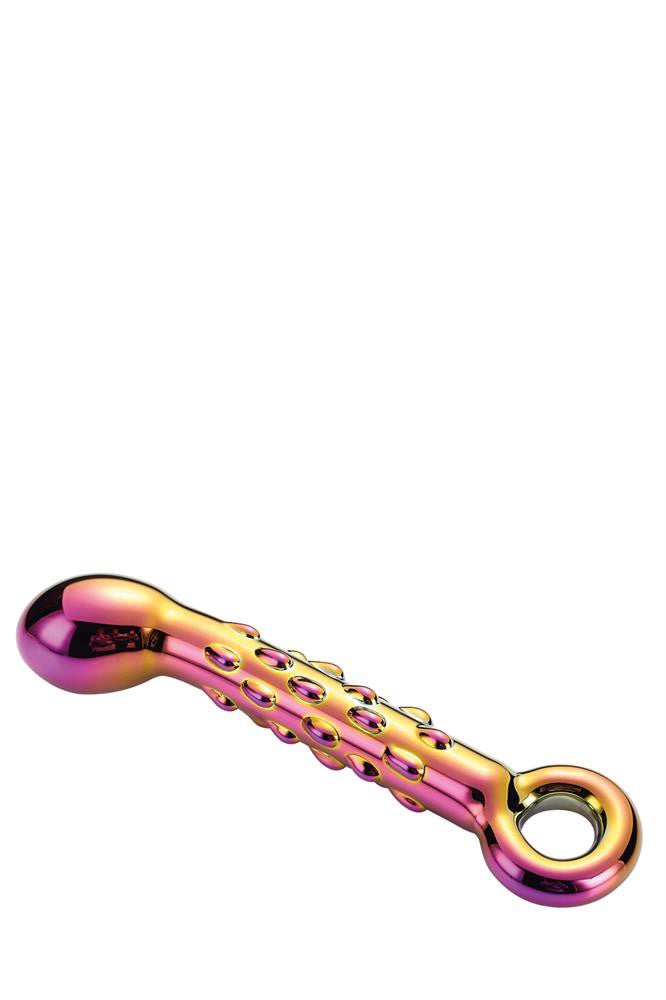 Szklane dildo Dream Toys Glamour Glass Ribbed G-Spot 18cm
