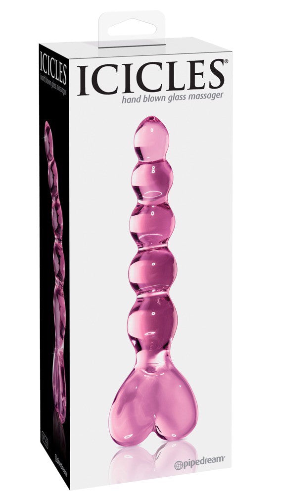 Icicles No. 43 szklane dildo 20cm