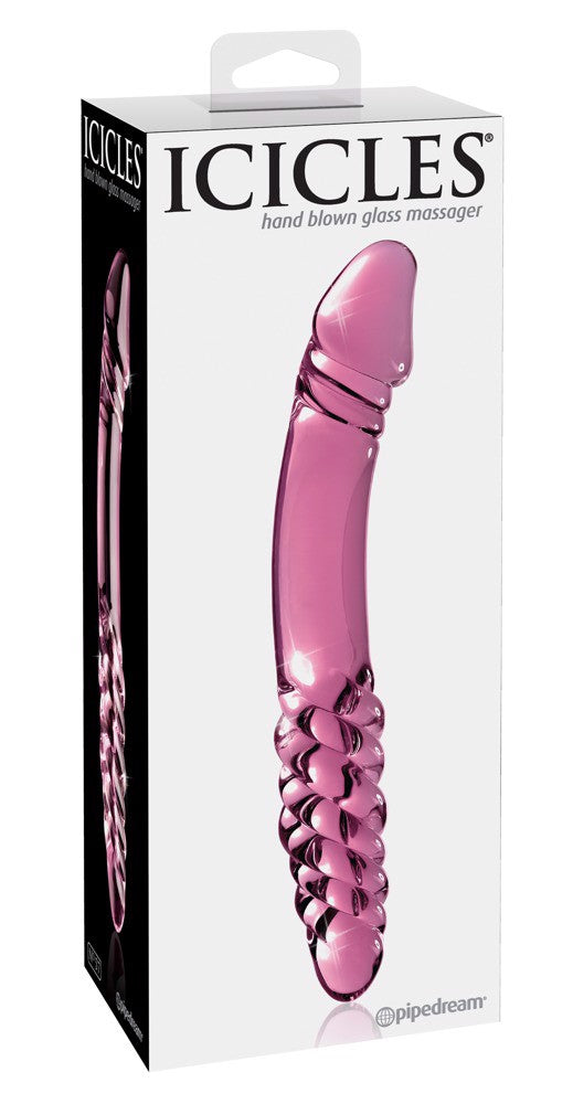 Icicles No. 57 szklane dildo 23cm