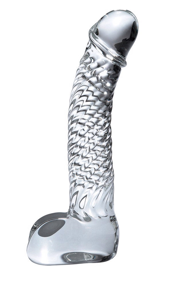 Icicles No. 61 szklane dildo 16,5cm