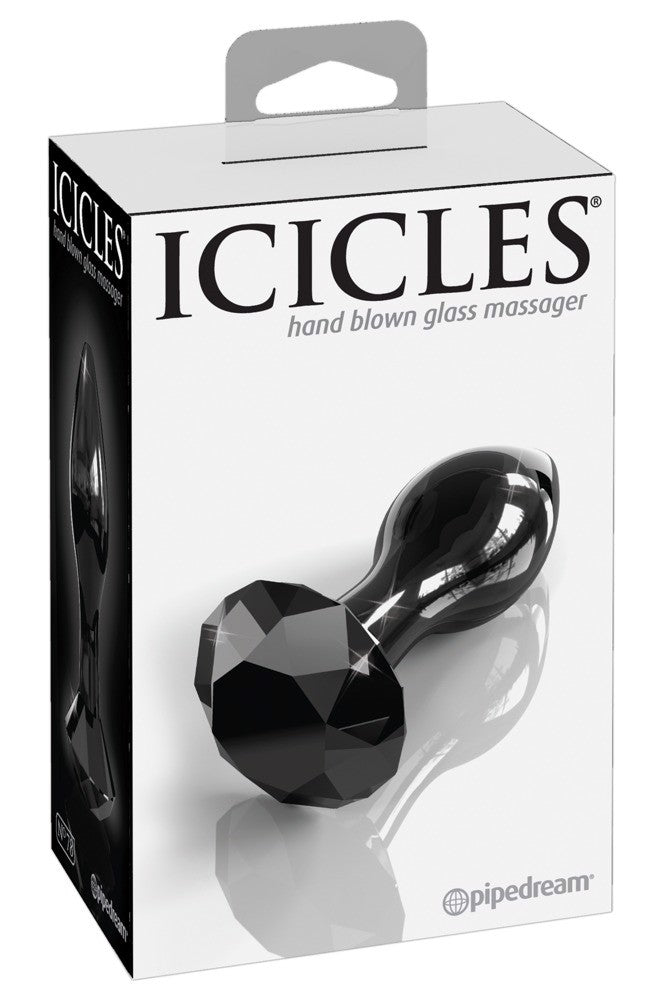 Icicles No. 78 szklany korek analny