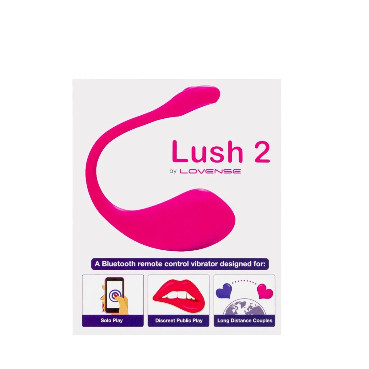 Lovense Lush 2 - jajeczko sterowane aplikacją