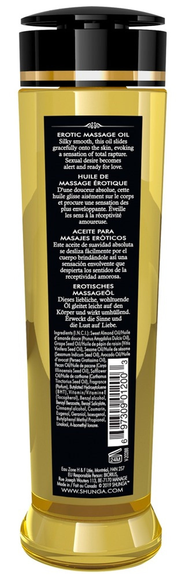 Shunga Aphrodisia różany olejek do masażu 240ml