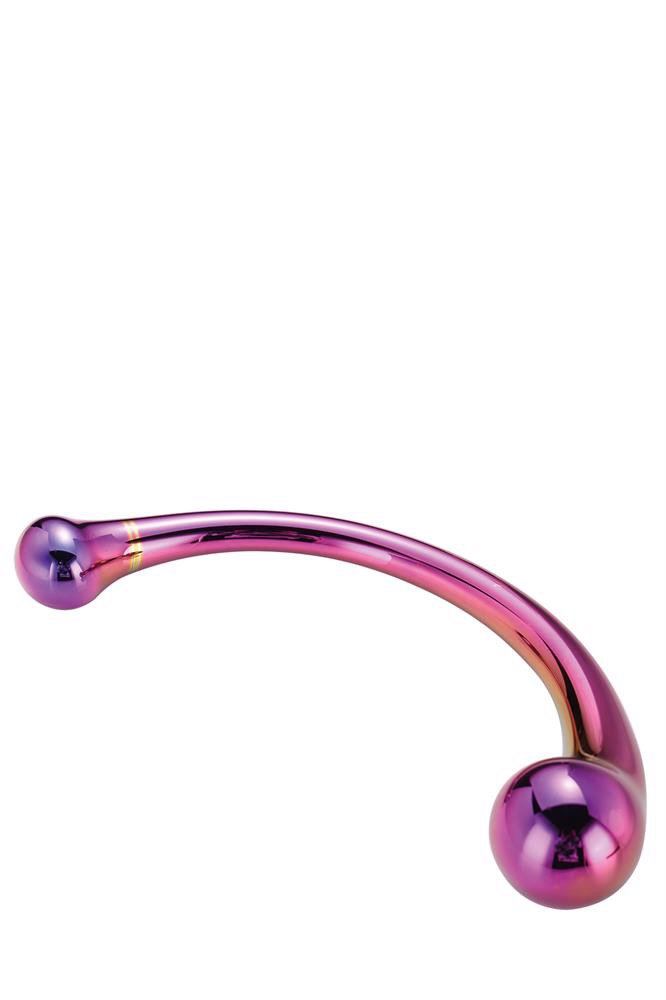 Dream Toys Curved Big Wand szklane dildo 21cm