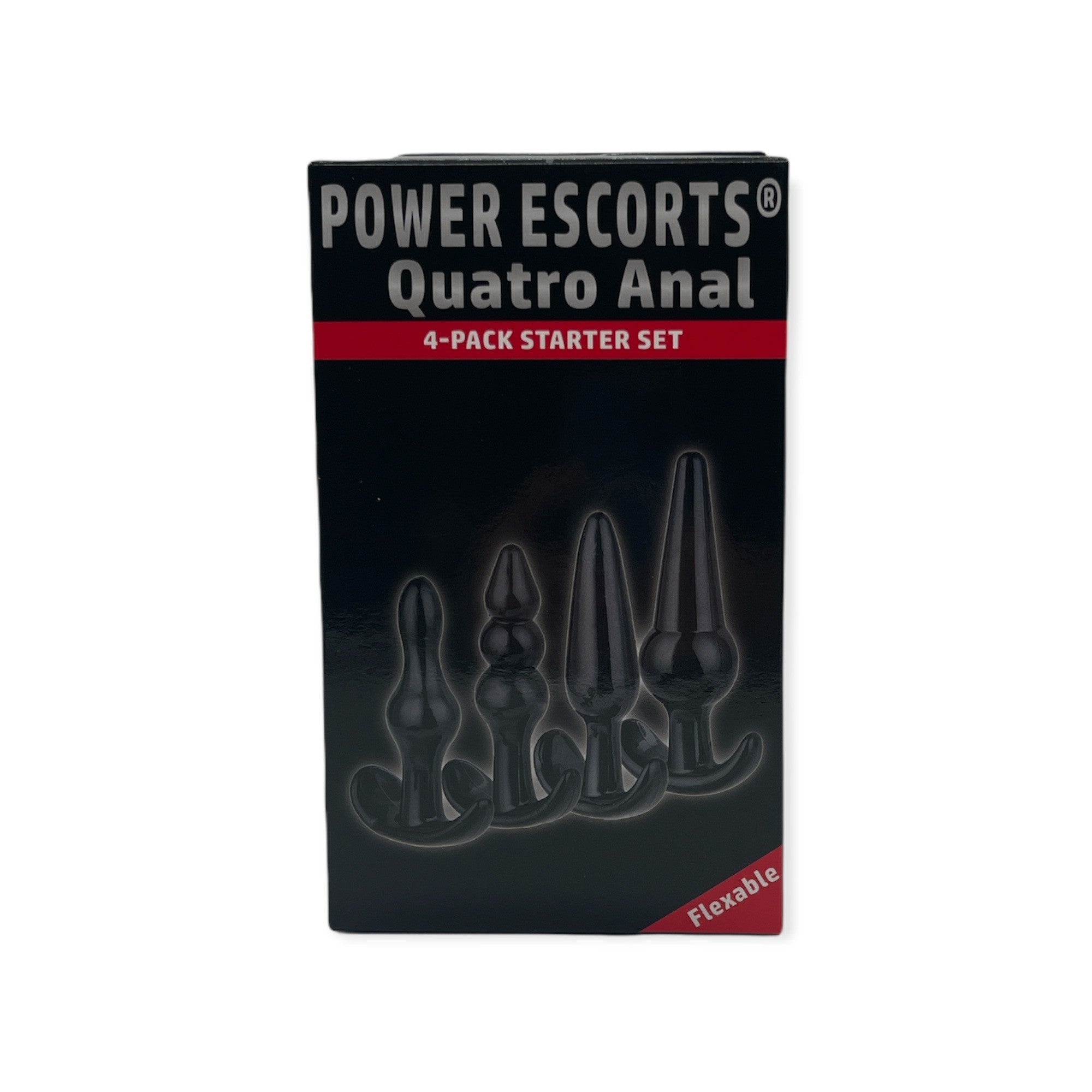 Power Escorts Quatro zestaw czterech korków analnych