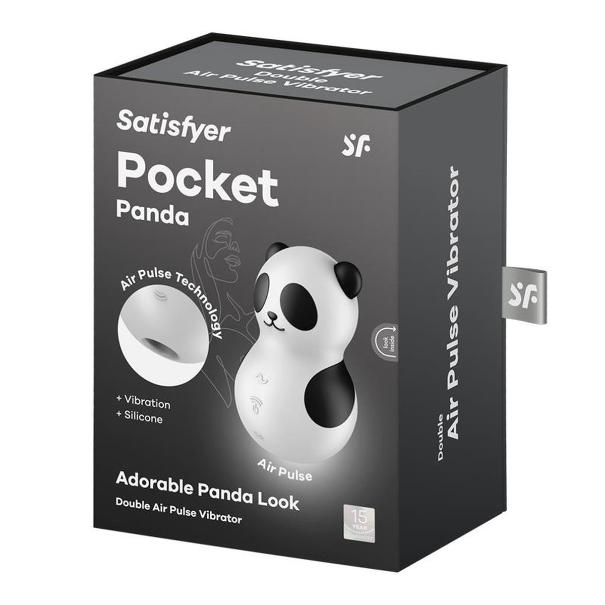 Satisfyer Pocket Panda masażer łechtaczki