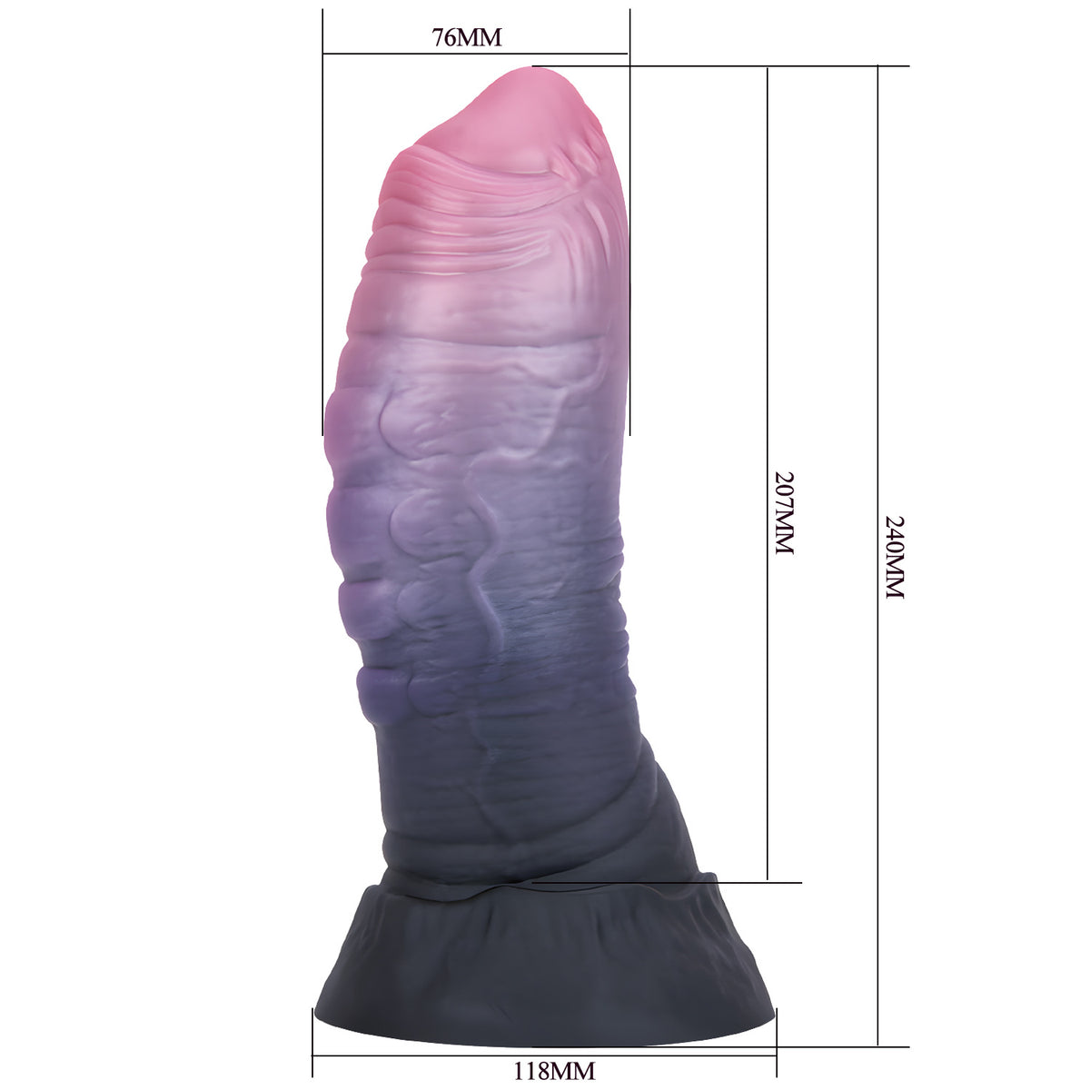 Power Monsters Dreadful Fiend 24 cm dildo