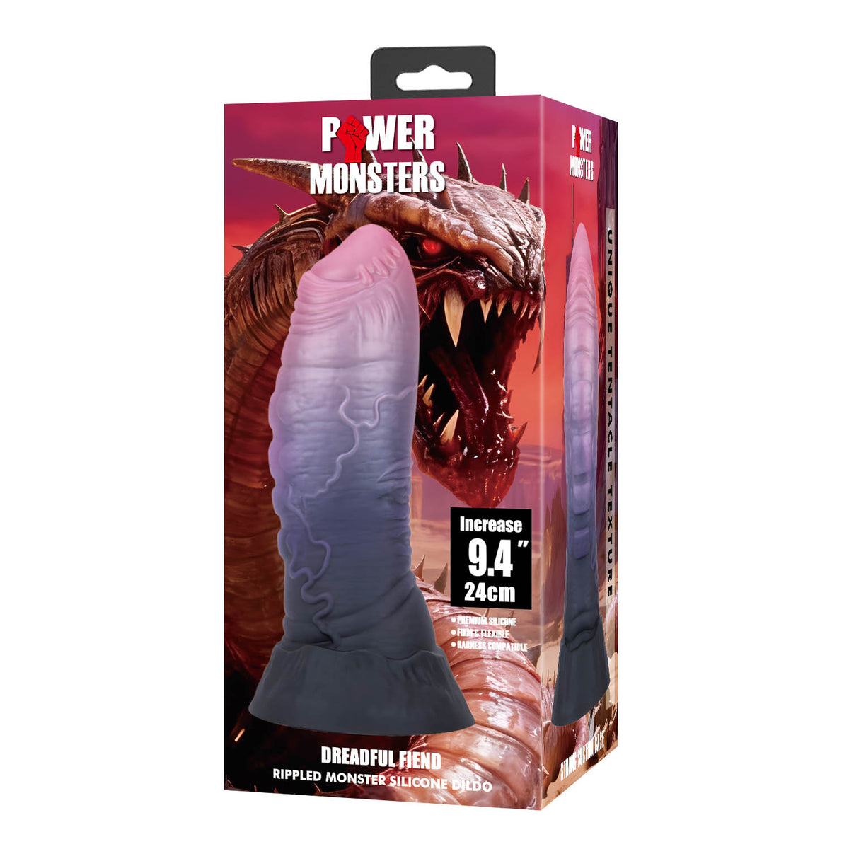 Power Monsters Dreadful Fiend 24 cm dildo
