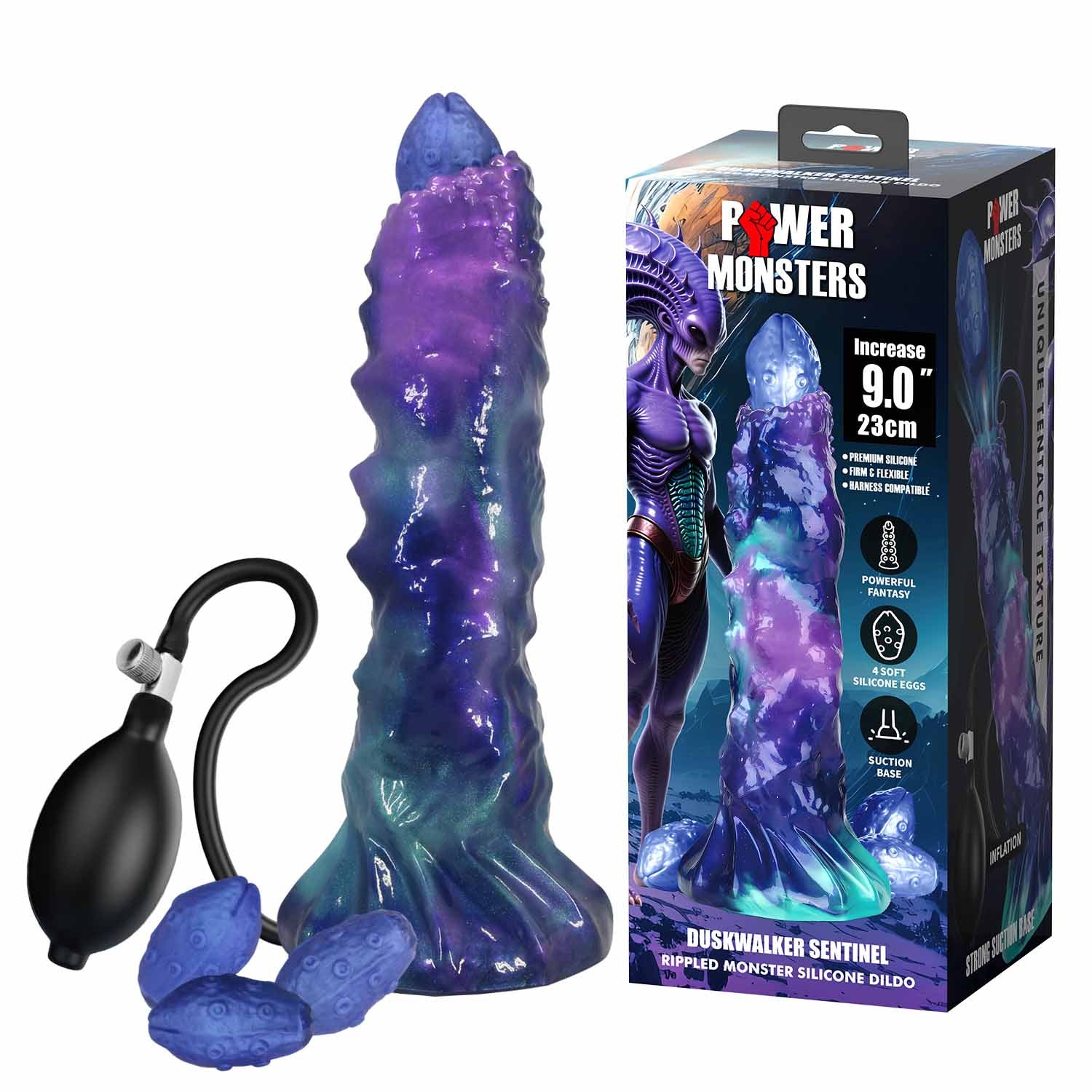 Power Monsters DuskWalker Sentinel dildo 23 cm