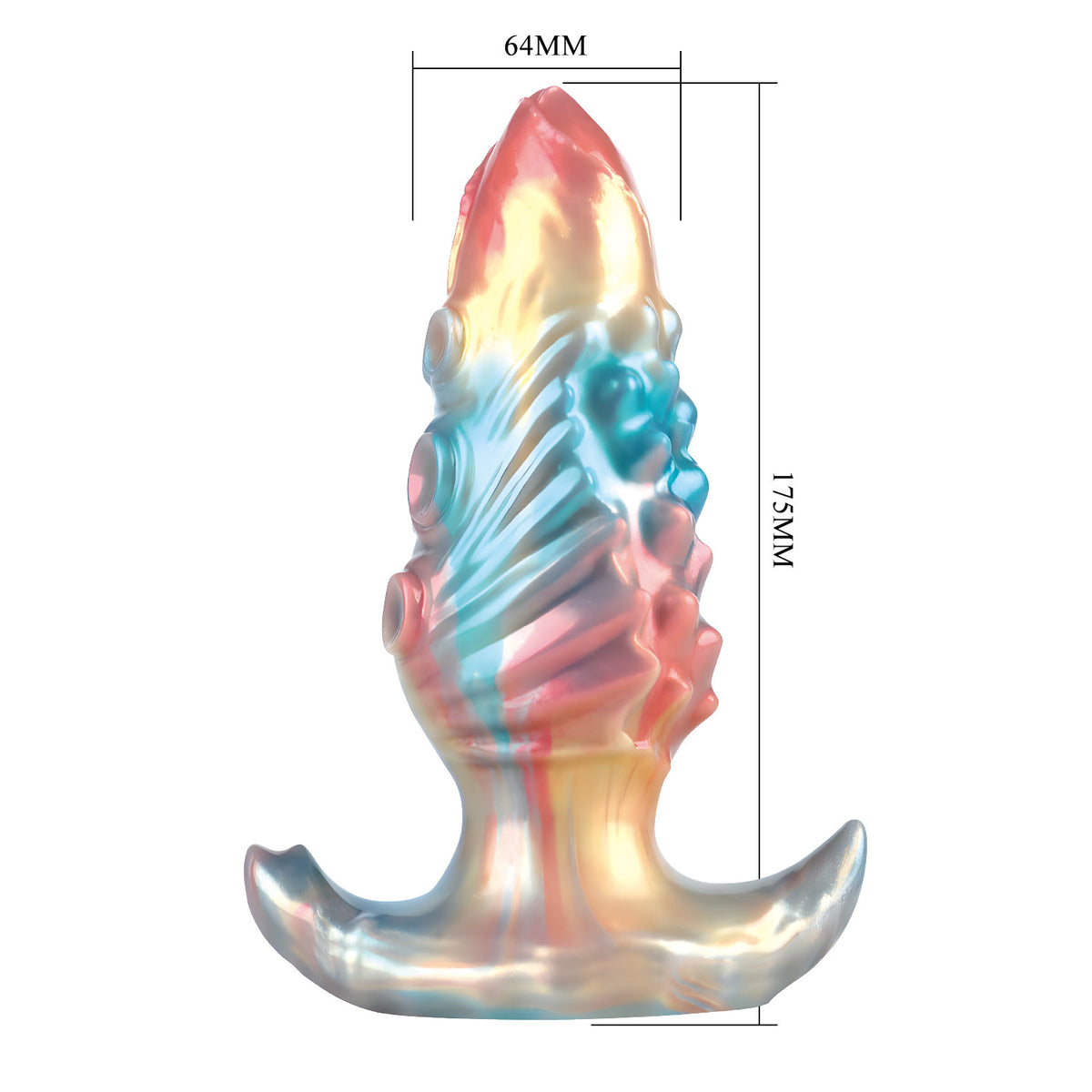 Power Monsters Ebon Leviathan 18 cm pompowany korek analny