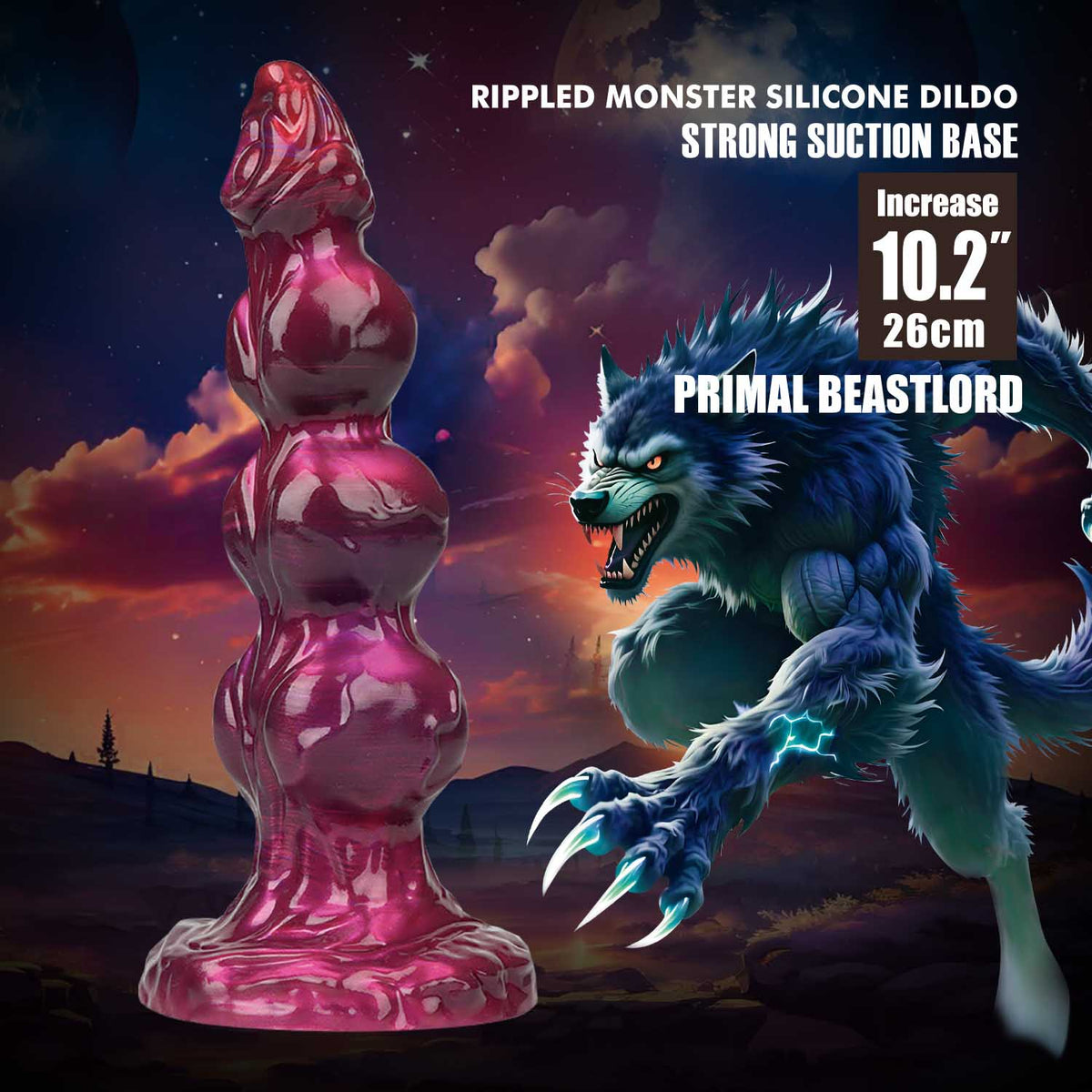 Power Monsters Primal Beastlord 26 cm dildo
