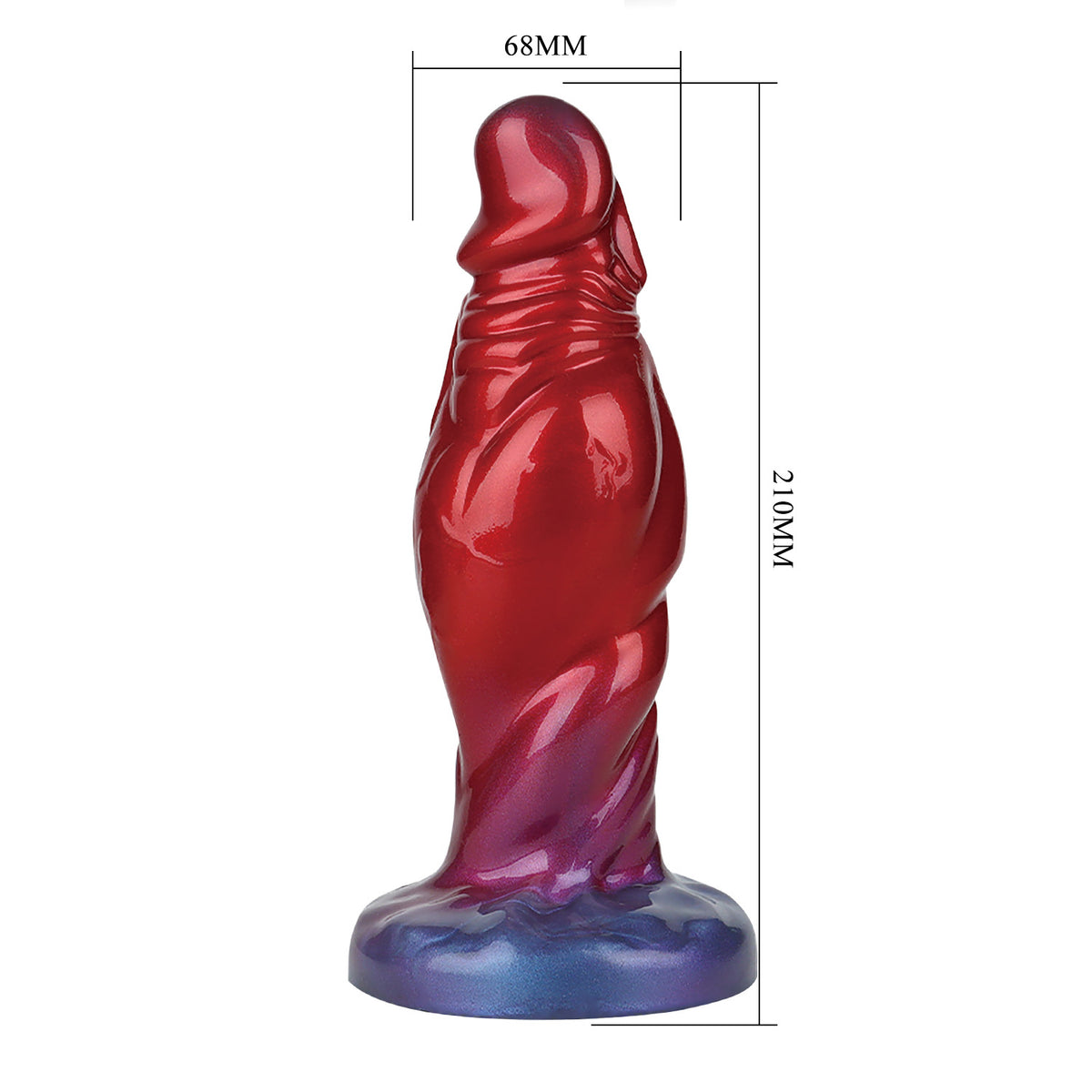 Power Monsters Shadow Behemoth 22 cm pompowane dildo