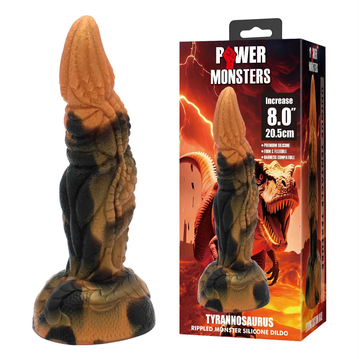 Power Monsters Tyrannousaurus dildo 20,5 cm
