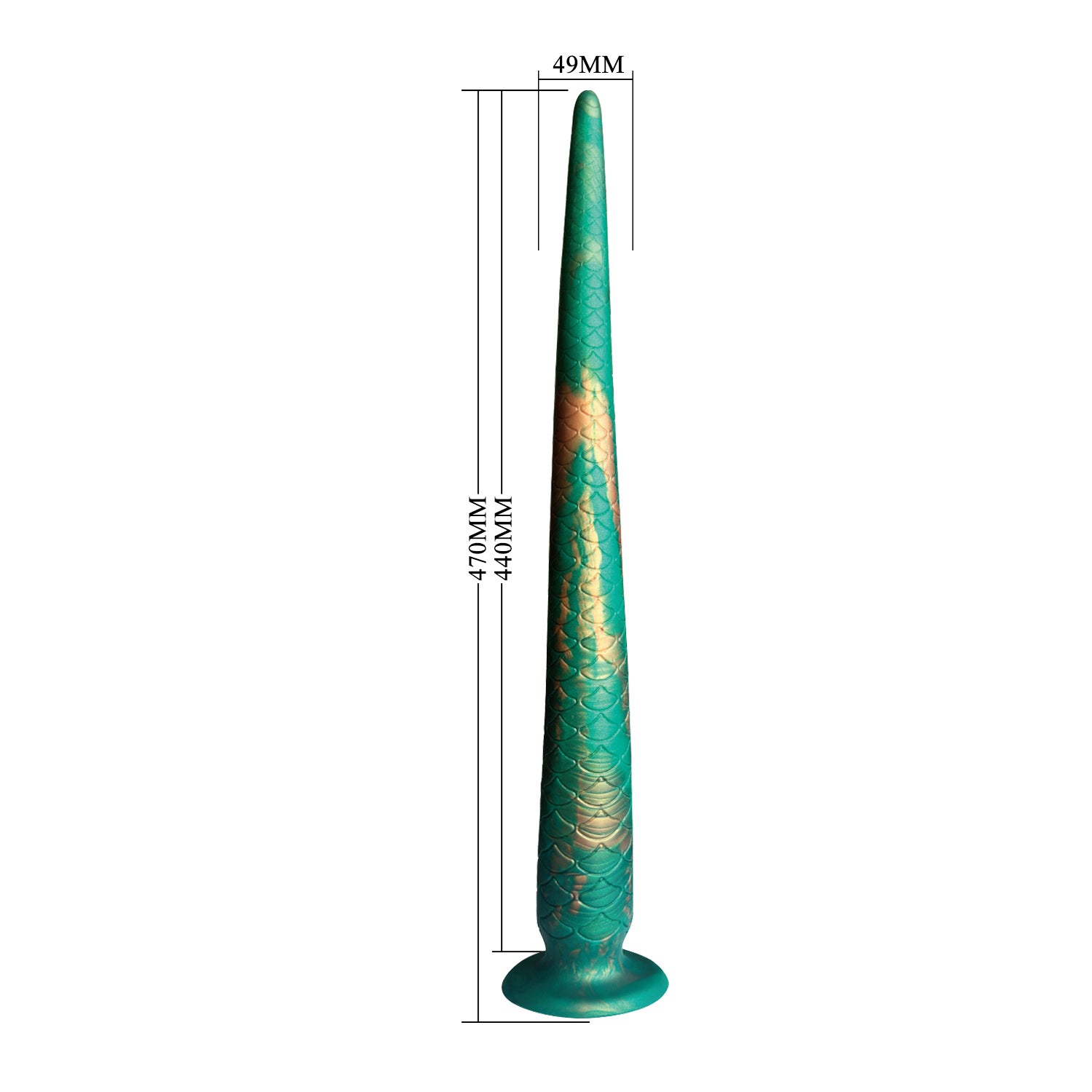 Power Monsters Verdant Titan dildo 47 cm