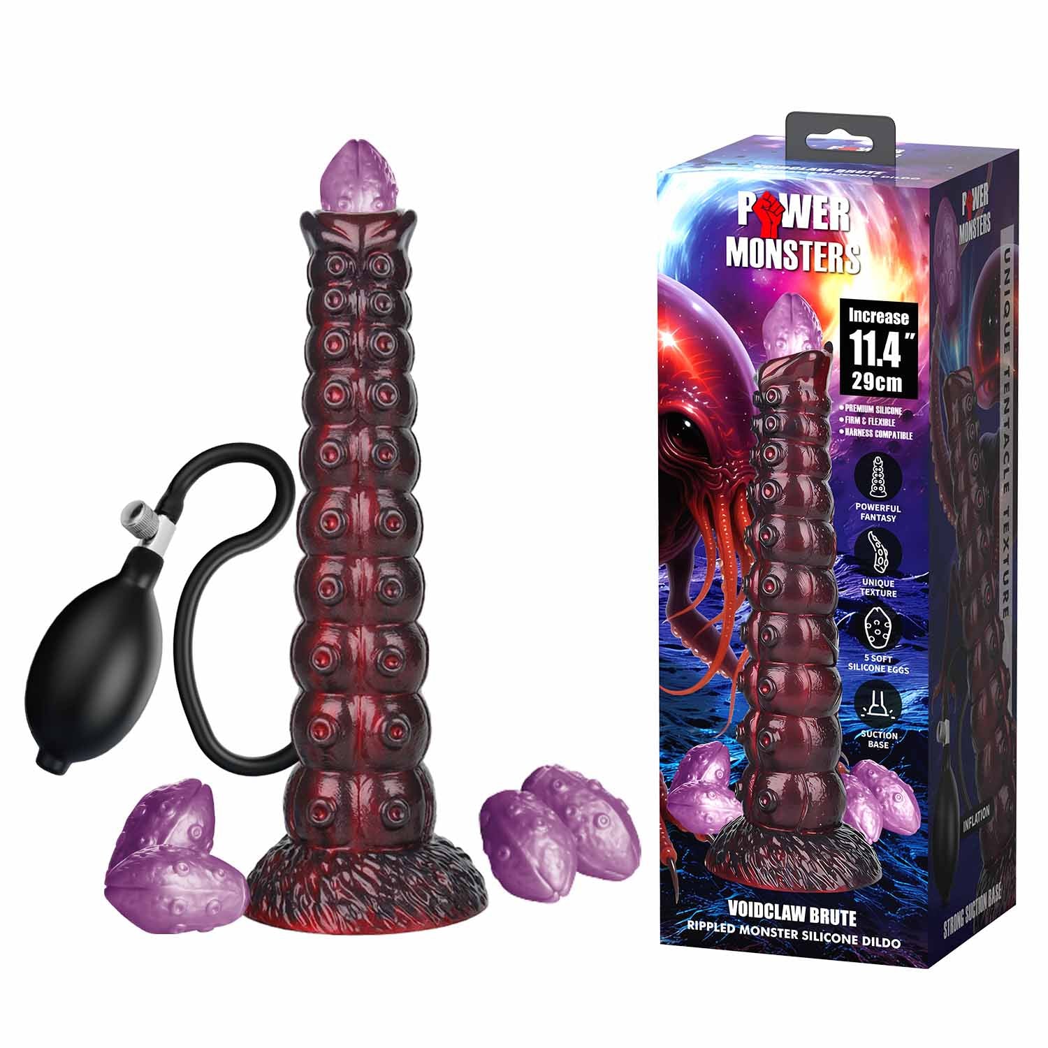 Power Monsters Voidclaw Brute 29 cm dildo