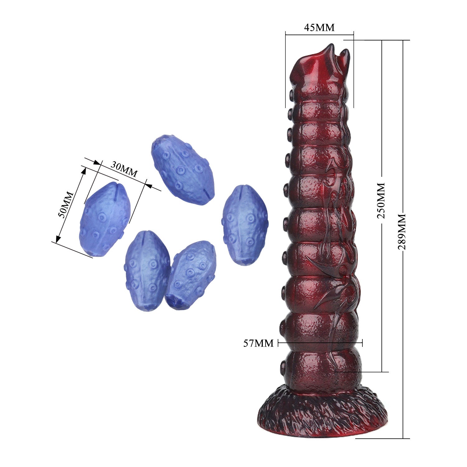 Power Monsters Voidclaw Brute 29 cm dildo