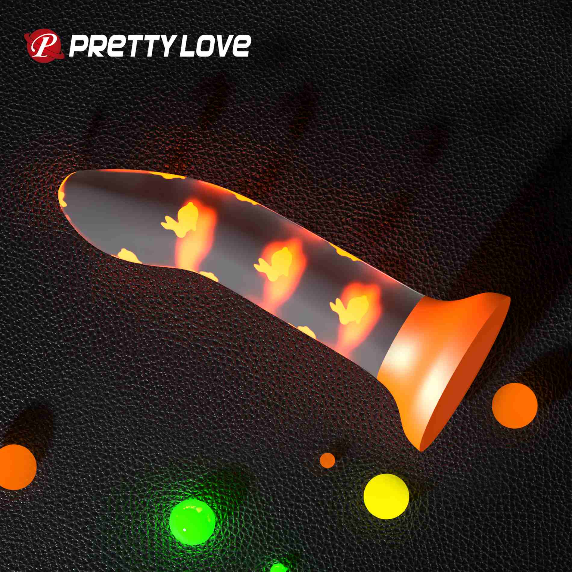 Pretty Love Magic Nightfall świecące dildo 17cm