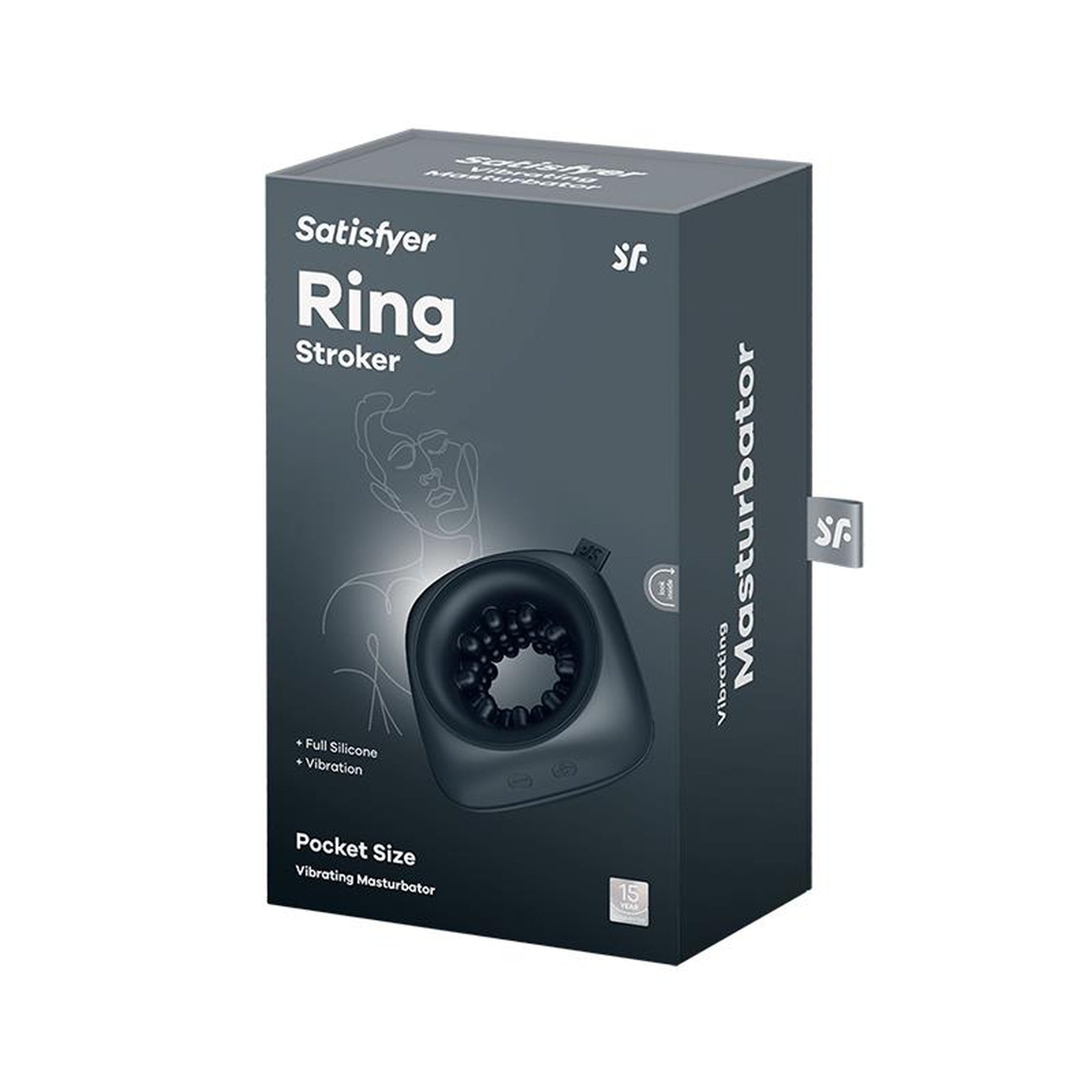 Satisfyer Ring Stroker wibrujący masturbator